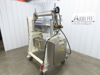 Sollich WEB/WE400 Food Grade Slab Former Compression Cooling Roller 13.75"W 480V