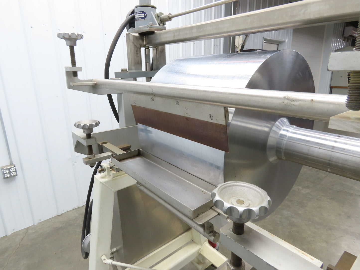 Sollich WEB/WE400 Food Grade Slab Former Compression Cooling Roller 13.75"W 480V