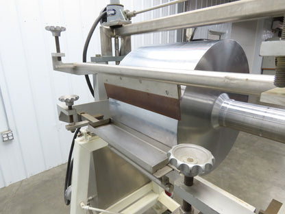 Sollich WEB/WE400 Food Grade Slab Former Compression Cooling Roller 13.75"W 480V