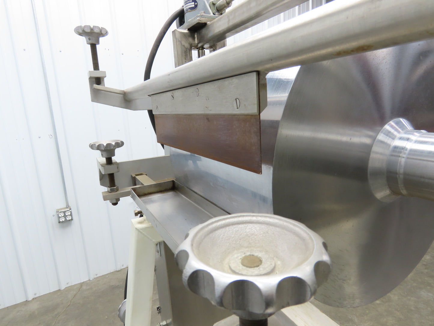 Sollich WEB/WE400 Food Grade Slab Former Compression Cooling Roller 13.75"W 480V