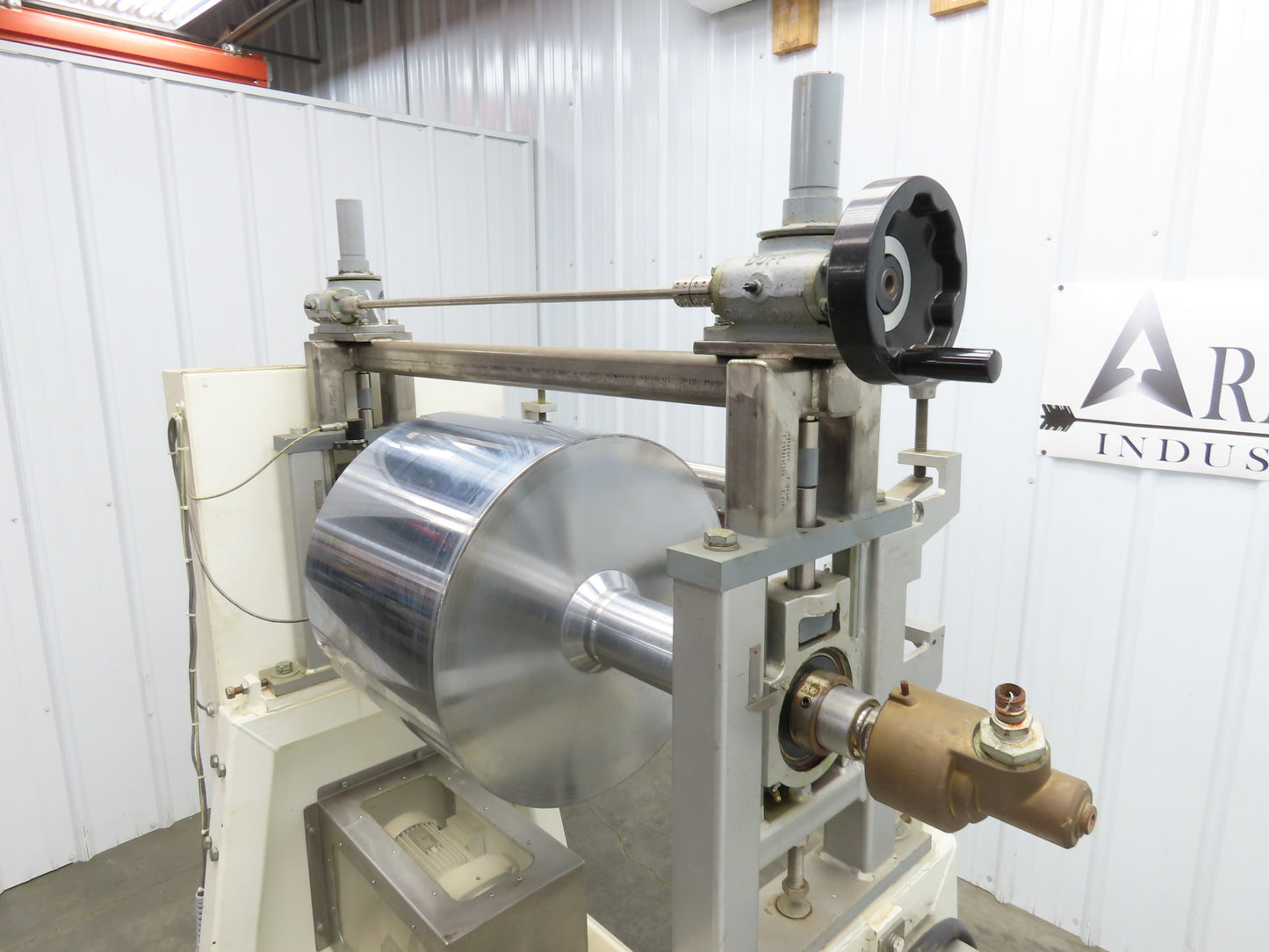 Sollich WEB/WE400 Food Grade Slab Former Compression Cooling Roller 13.75"W 480V