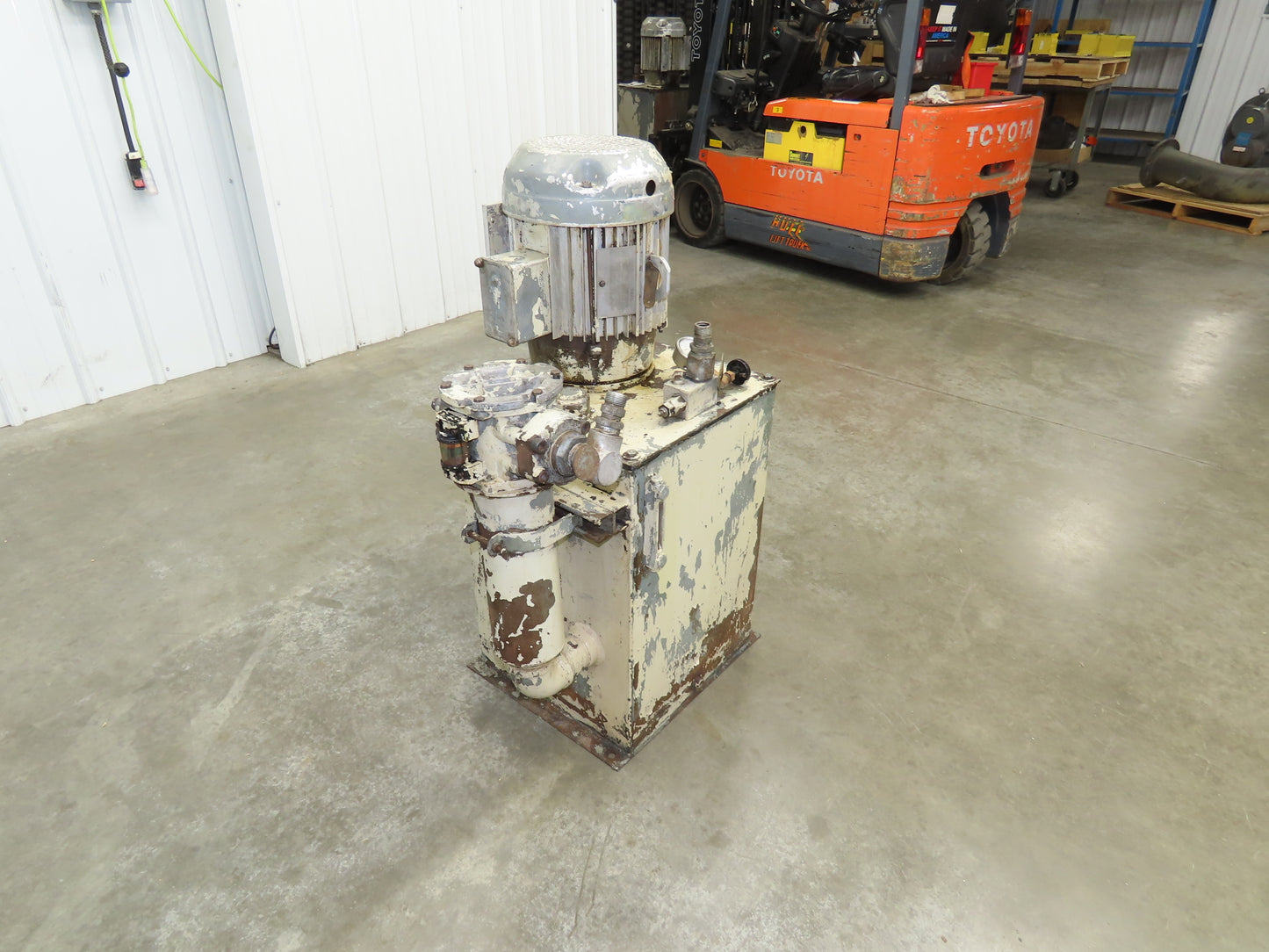 Parker H62AA1B Hydraulic Power Unit 20 Gallon 16.8GPM 2500PSI 7.5Hp 230/460V 3Ph