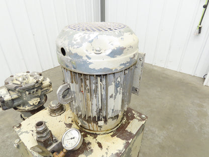 Parker H62AA1B Hydraulic Power Unit 20 Gallon 16.8GPM 2500PSI 7.5Hp 230/460V 3Ph