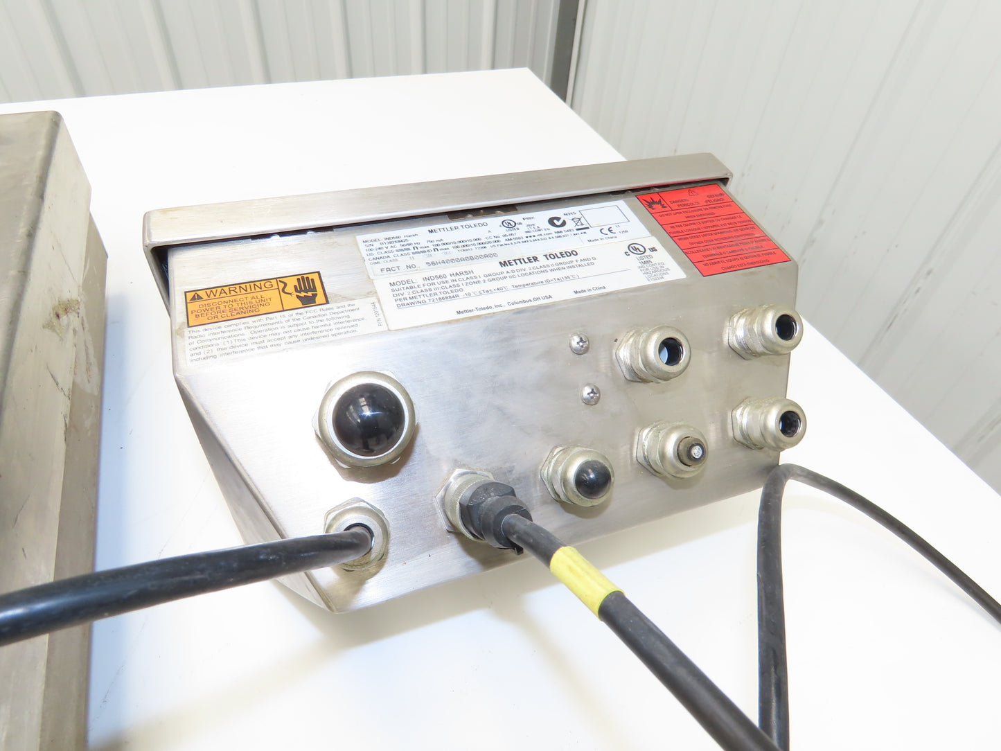 Mettler Toledo KB60S.2 Digital Scale With 15.75X19.5" Base 120VAC IND560 Harsh