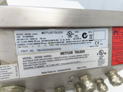 Mettler Toledo KB60S.2 Digital Scale With 15.75X19.5" Base 120VAC IND560 Harsh