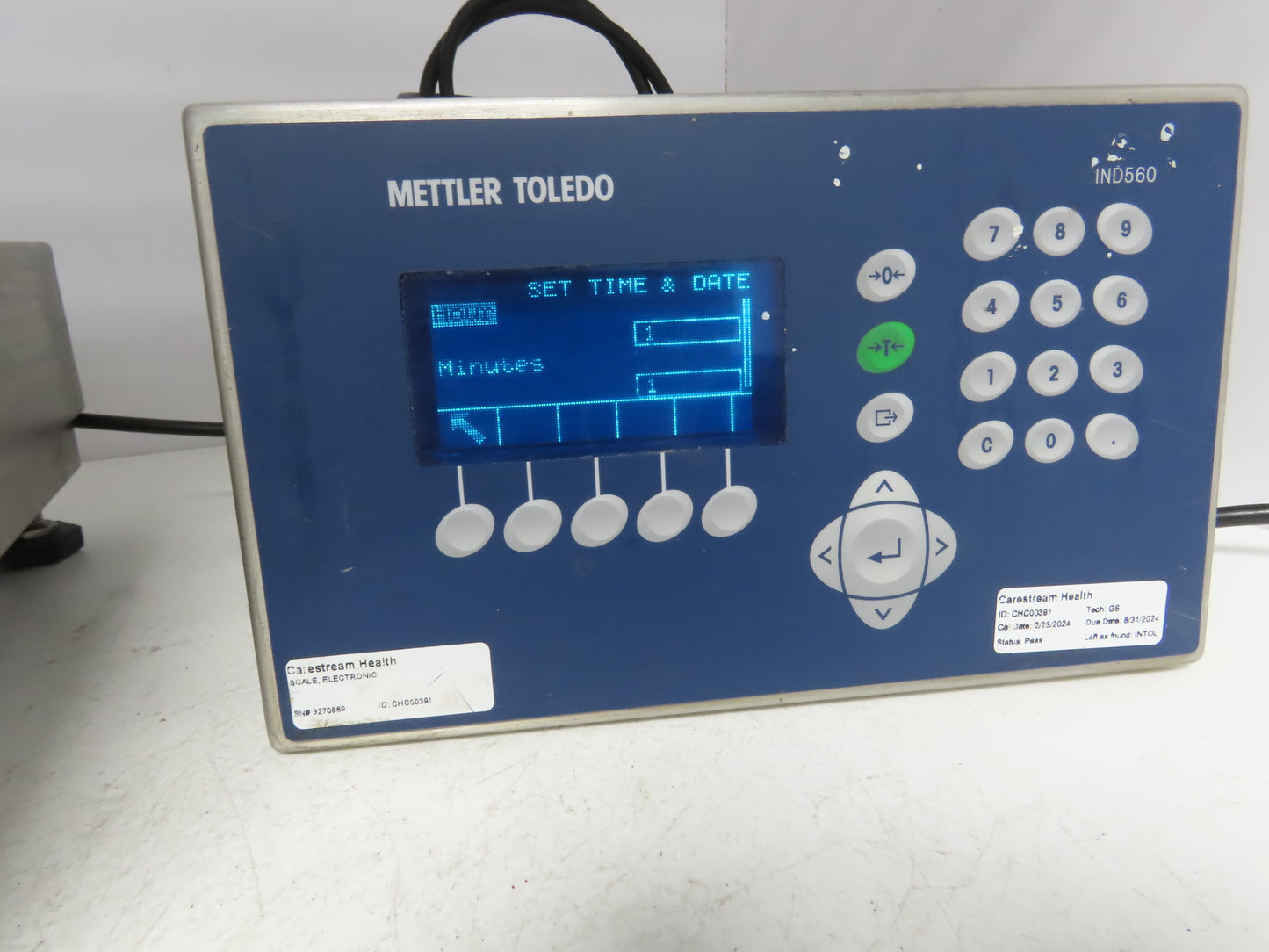 Mettler Toledo KA32S Digital Scale With 15.75X19.5" Base 120VAC IND560 Harsh