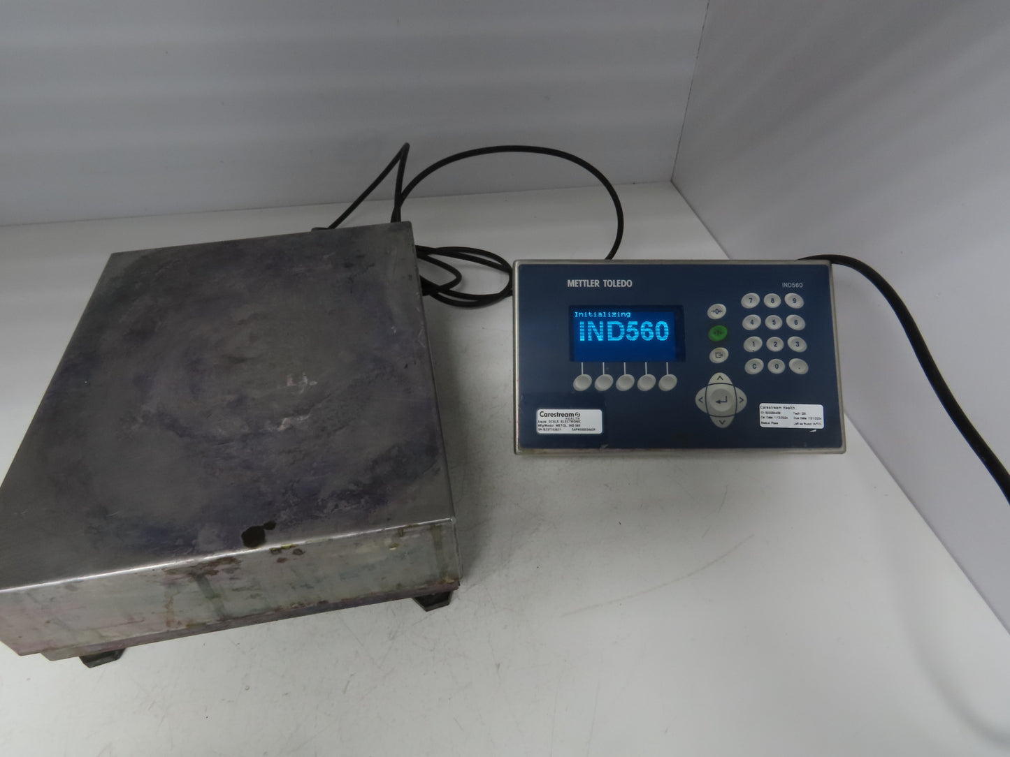 Mettler Toledo KA32S Digital Scale With 15.75X19.5" Base 120VAC IND560 Harsh