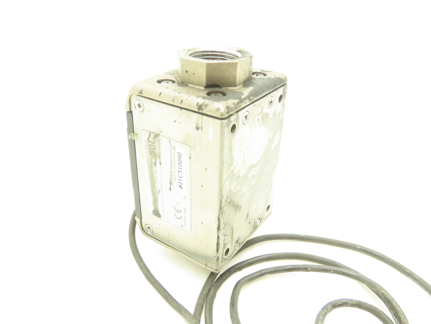 Keyence FD-M50AT Electromagnetic Digital Flow Sensor 50L/min 24VDC