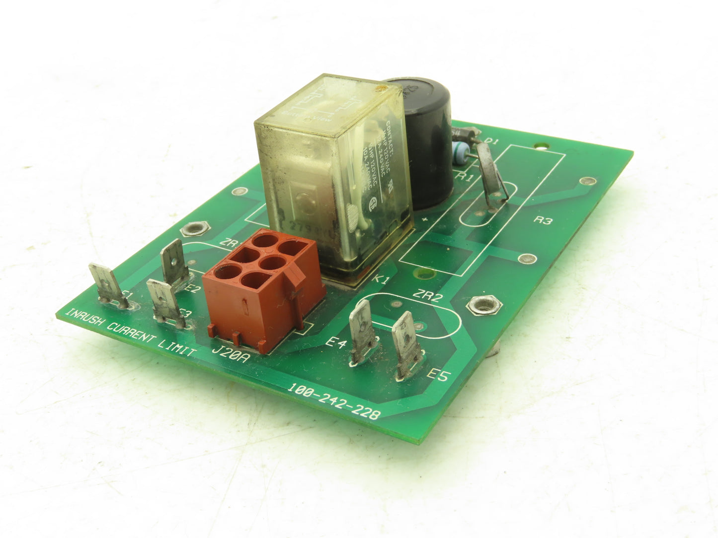 Branson Ultrasonics 100-242-228 PCB Inrush Current Limit Board 900 Series Welder