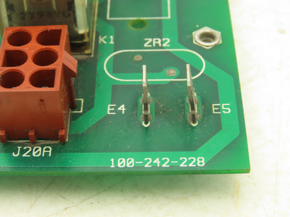 Branson Ultrasonics 100-242-228 PCB Inrush Current Limit Board 900 Series Welder