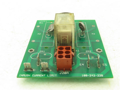 Branson Ultrasonics 100-242-228 PCB Inrush Current Limit Board 900 Series Welder