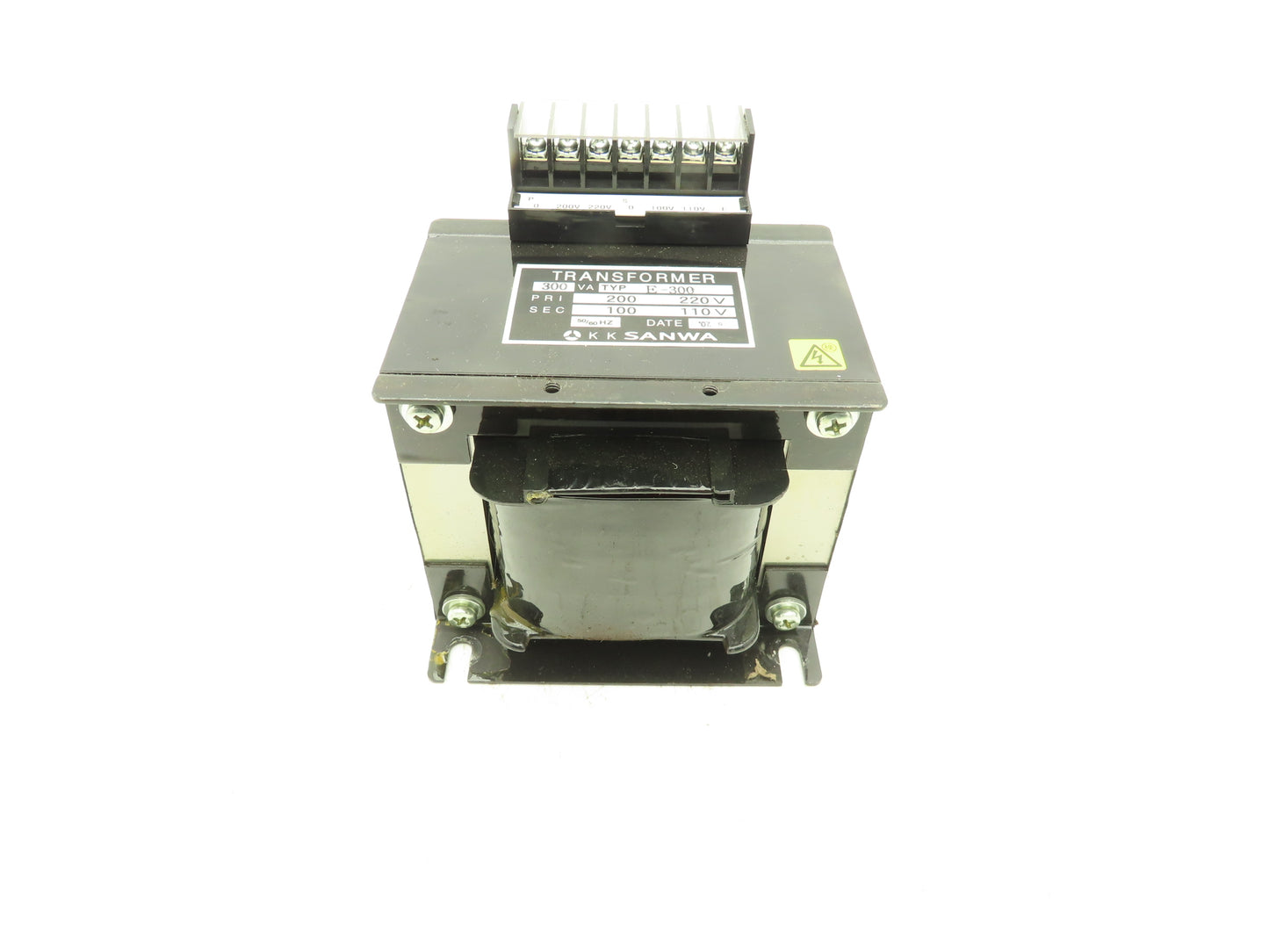 Sanwa E300 Step-Down Power Transformer 300VA Pri 200-220V Sec 100-110V Lot of 6