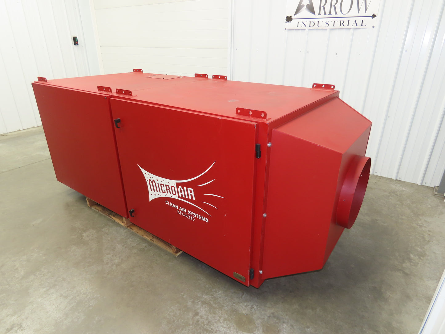 Micro Air MX6000 Overhead Air Dust Collector 3HP 230/460V Filter System