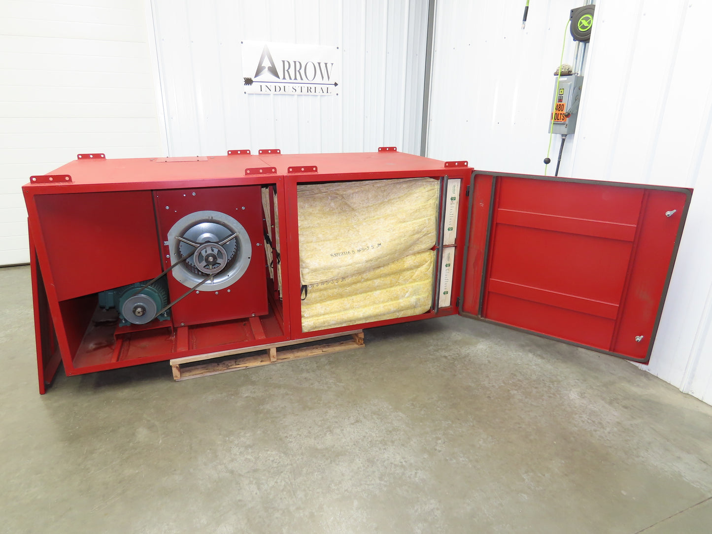 Micro Air MX6000 Overhead Air Dust Collector 3HP 230/460V Filter System