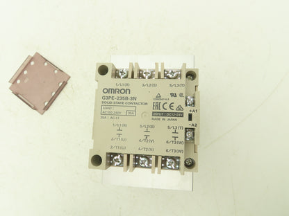 Omron G3PE-235B-3N Solid State Contactor For Heaters 3Ph 100-240VAC 35A