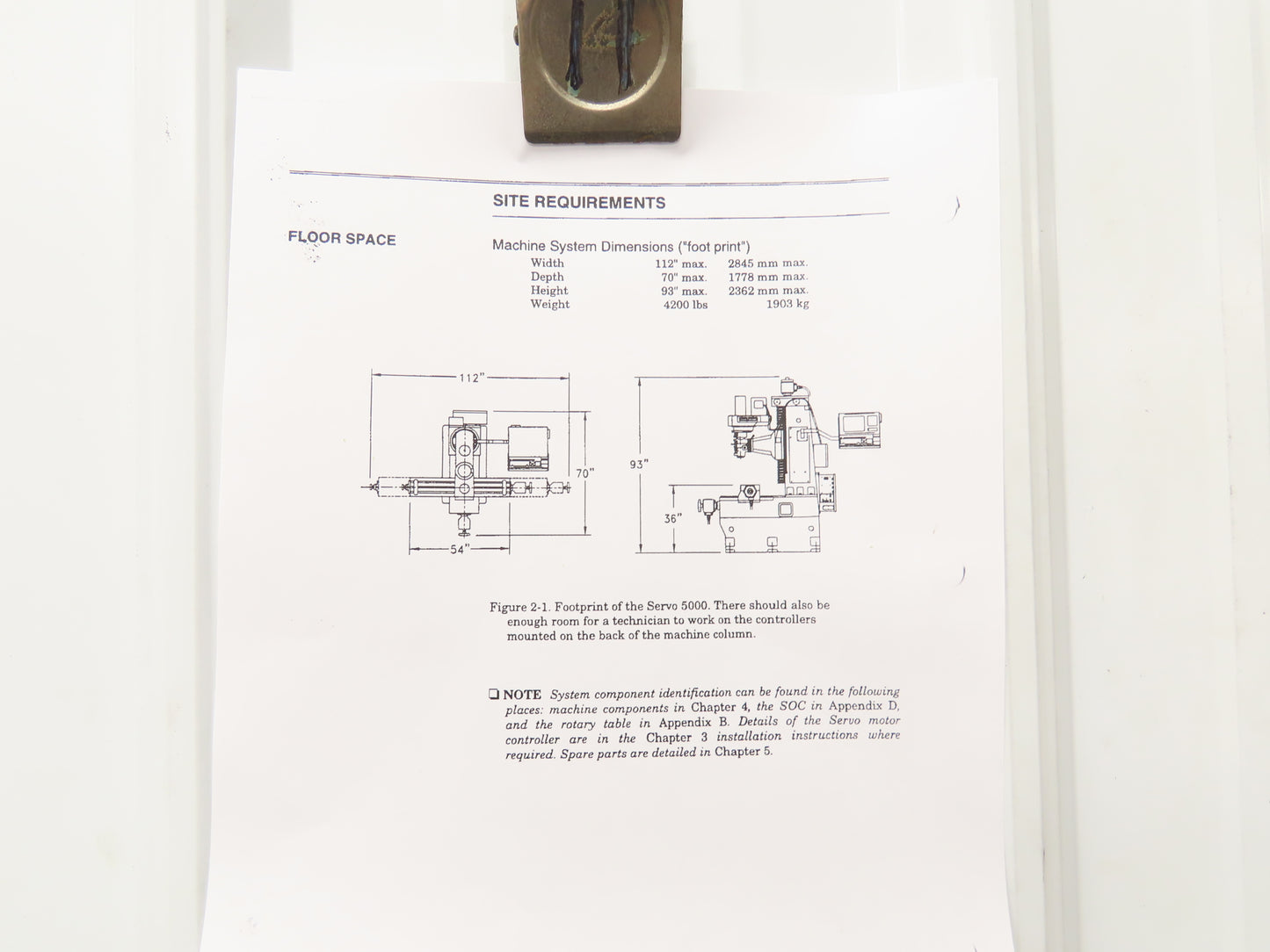 Servo Servo II Knee Mill Milling Machine 10X54" Bed 5Hp 240VAC 3Ph *Read