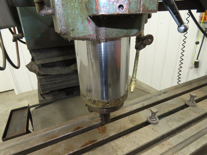Servo Servo II Knee Mill Milling Machine 10X54" Bed 5Hp 240VAC 3Ph *Read