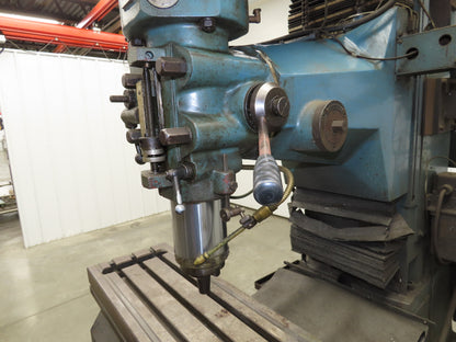 Servo Servo II Knee Mill Milling Machine 10X54" Bed 5Hp 240VAC 3Ph *Read