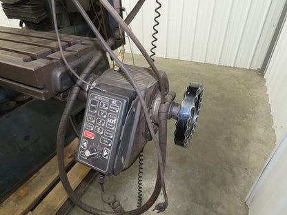 Servo Servo II Knee Mill Milling Machine 10X54" Bed 5Hp 240VAC 3Ph *Read