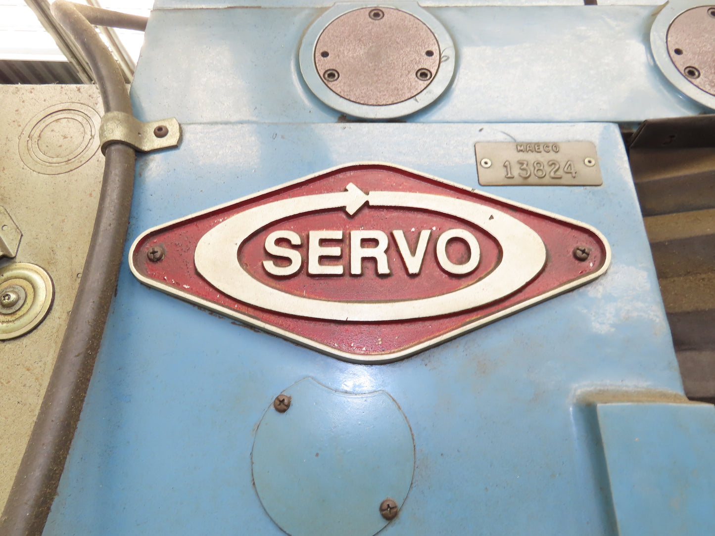 Servo Servo II Knee Mill Milling Machine 10X54" Bed 5Hp 240VAC 3Ph *Read
