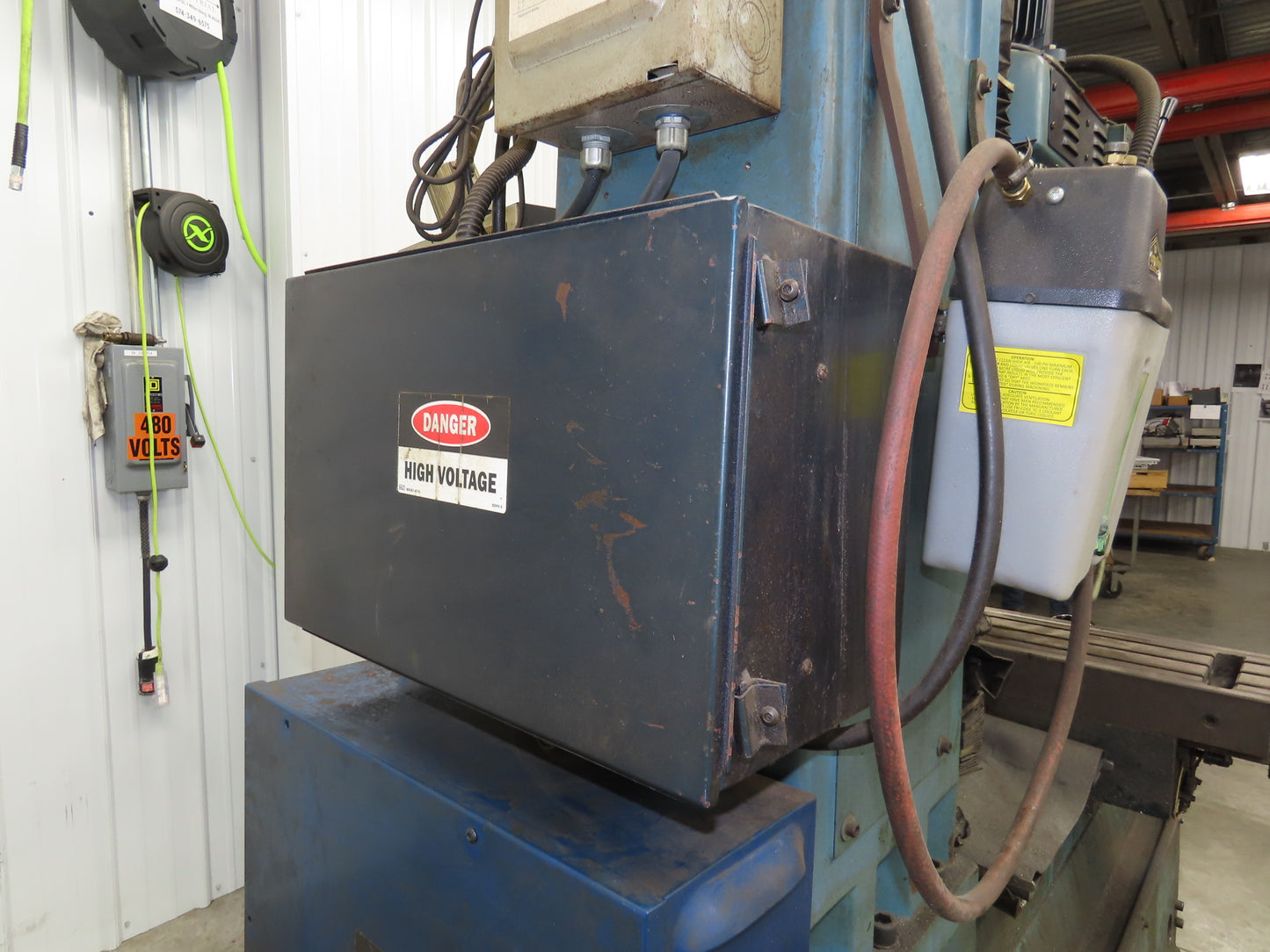 Servo Servo II Knee Mill Milling Machine 10X54" Bed 5Hp 240VAC 3Ph *Read
