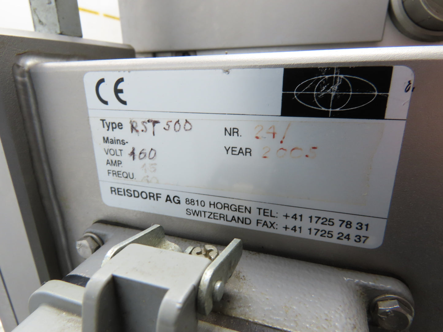 Reisdorf RST300/500 Template Depositor Cookie Dough Scraper Stencil Machines