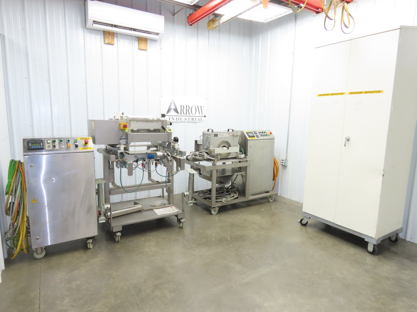 Reisdorf RST300/500 Template Depositor Cookie Dough Scraper Stencil Machines