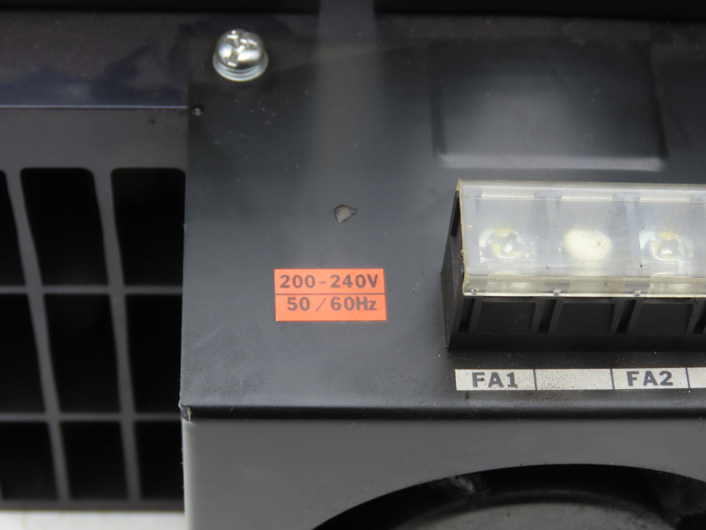 Mitsubishi US-K120 TE 120A Solid State Contactors (3) Units On Heat Sink w Fan