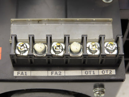 Mitsubishi US-K120 TE 120A Solid State Contactors (3) Units On Heat Sink w Fan