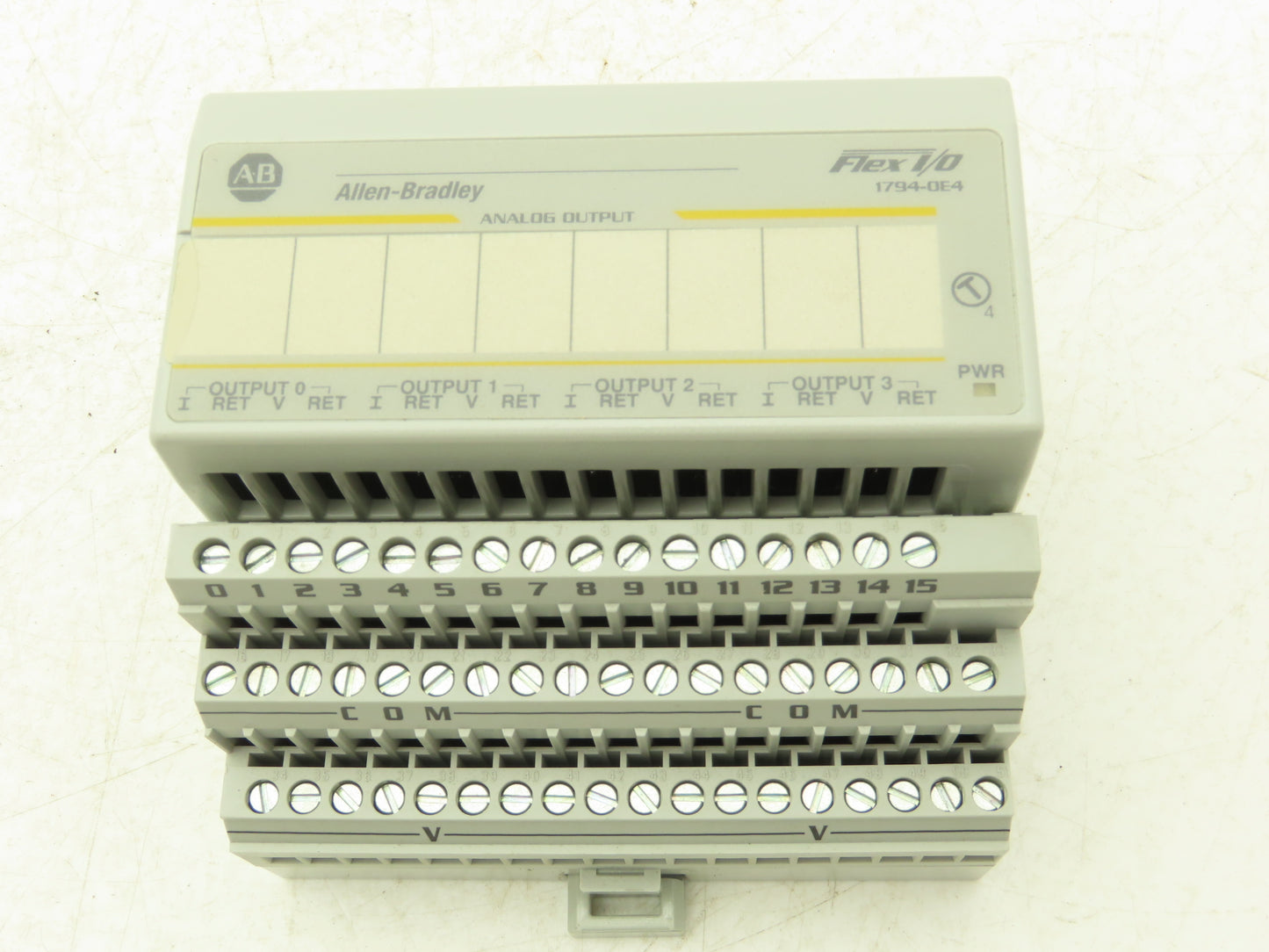 Allen Bradley 1794-OE4 Flex I/O Analog Output Module 1794-TB3 Terminal Block