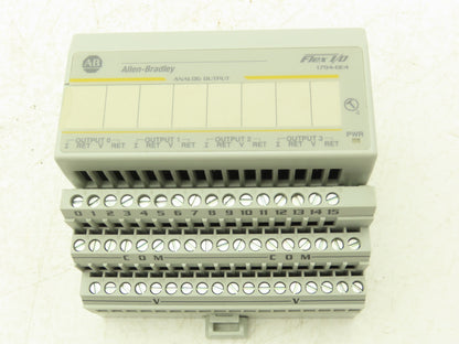 Allen Bradley 1794-OE4 Flex I/O Analog Output Module 1794-TB3 Terminal Block