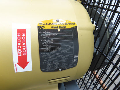 Atlas Copco CR7.5 Reciprocating Duplex Air Compressor 51CFM 7.5HP 3Ph 120 Gal