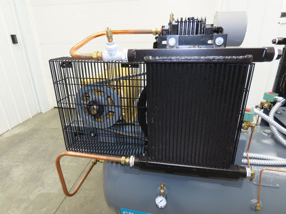 Atlas Copco CR7.5 Reciprocating Duplex Air Compressor 51CFM 7.5HP 3Ph 120 Gal