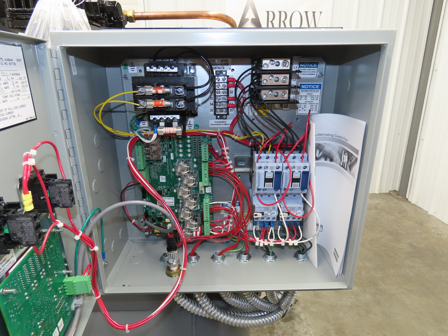 Atlas Copco CR7.5 Reciprocating Duplex Air Compressor 51CFM 7.5HP 3Ph 120 Gal