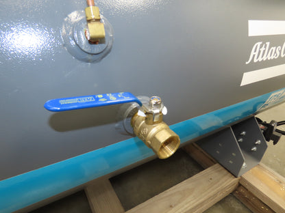 Atlas Copco CR7.5 Reciprocating Duplex Air Compressor 51CFM 7.5HP 3Ph 120 Gal