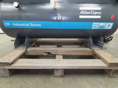 Atlas Copco CR7.5 Reciprocating Duplex Air Compressor 51CFM 7.5HP 3Ph 120 Gal