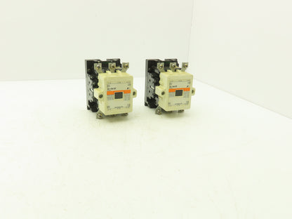 Fuji Electric SC-N4/SF Motor Starter Contactor 80A 600V 3 Pole Lot of 2