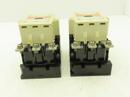 Fuji Electric SC-N4/SF Motor Starter Contactor 80A 600V 3 Pole Lot of 2