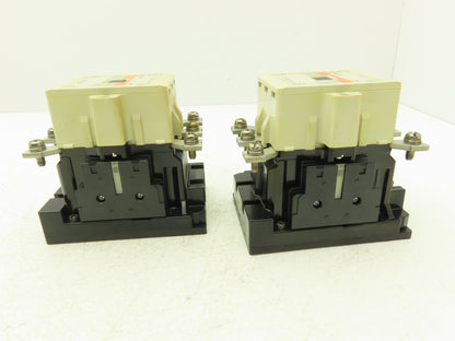 Fuji Electric SC-N4/SF Motor Starter Contactor 80A 600V 3 Pole Lot of 2