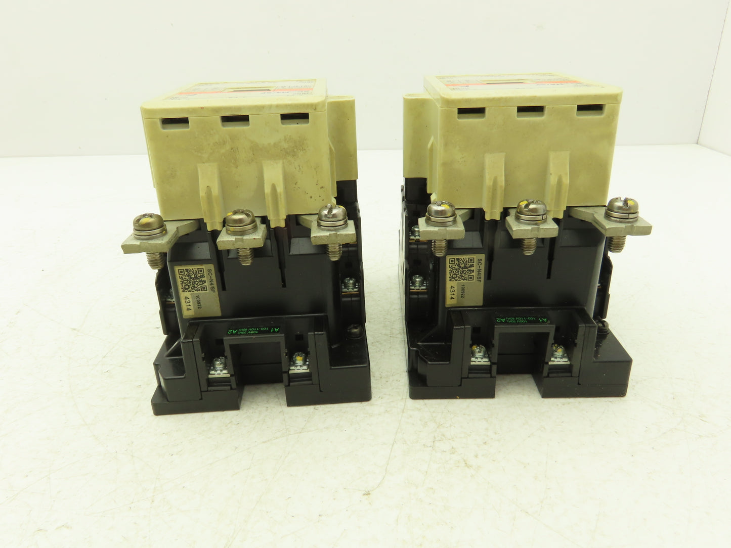 Fuji Electric SC-N4/SF Motor Starter Contactor 80A 600V 3 Pole Lot of 2