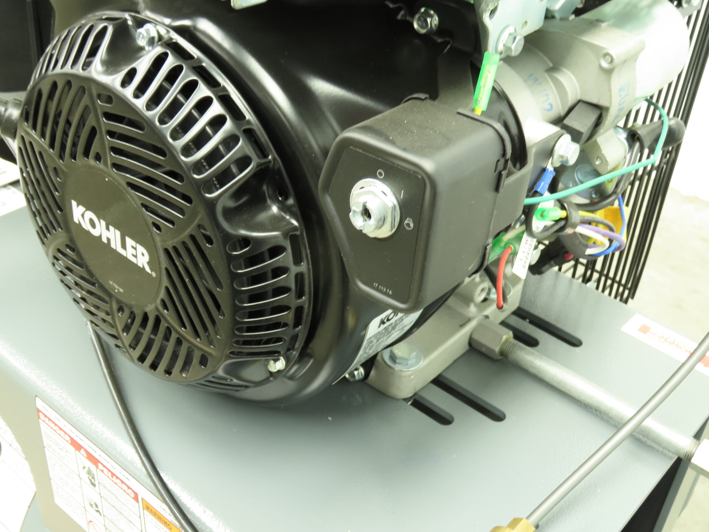 Atlas Copco CR7.5 Two-Stage Horizontal Air Compressor 7.5HP Kohler 30 Gal 175PSI