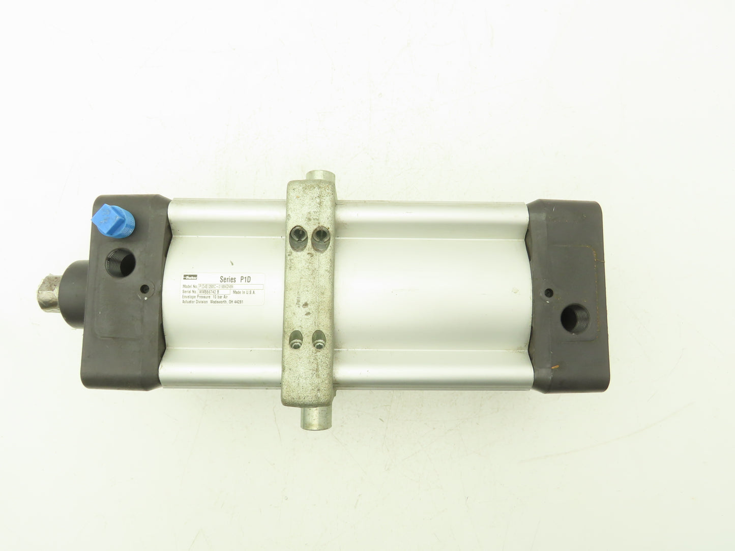 Parker P1D4S125MC-0195NGN6N Pneumatic Cylinder 125mm bore x 195mm Stroke 10 Bar
