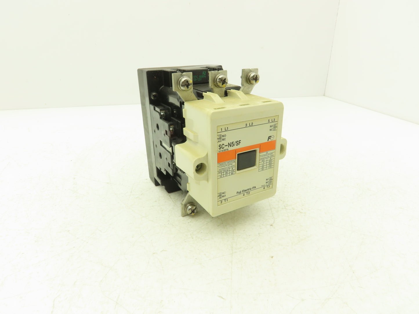 Fuji Electric SC-N5/SF SC-N5 Motor Starter Contactor 3Ph 600V 93A 120V Coil