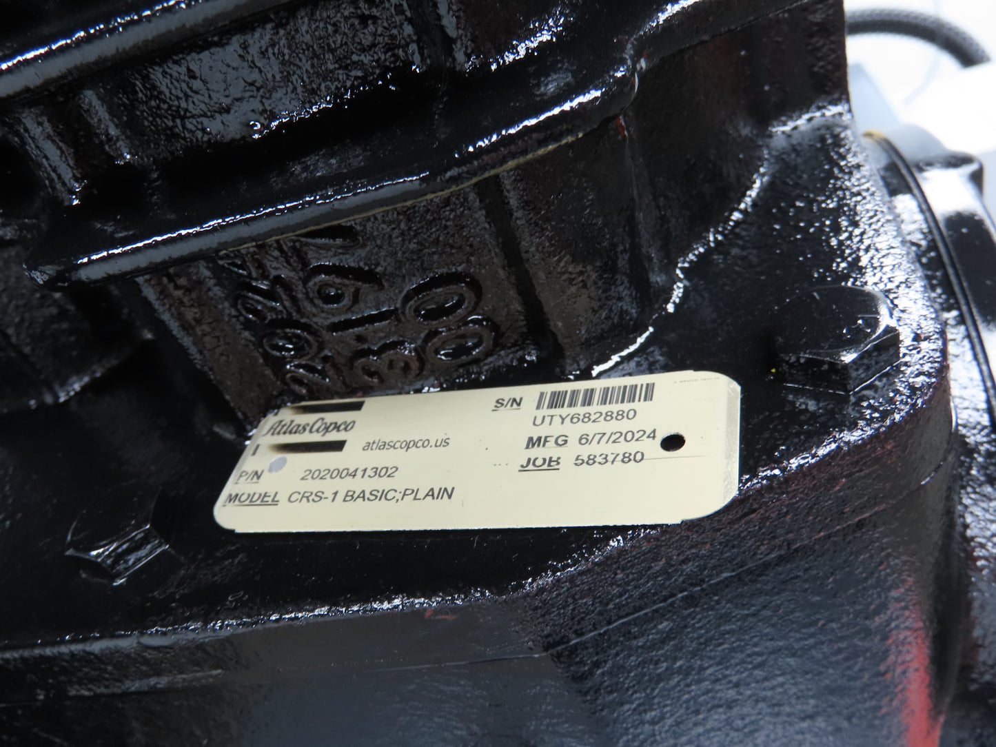 Atlas Copco CR5 Reciprocating Air Compressor 17.4CFM 5HP 460V 3Ph 80 Gal