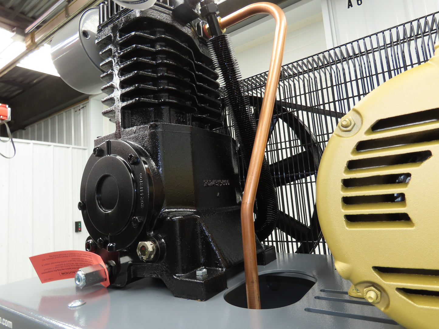 Atlas Copco CR5 Reciprocating Air Compressor 17.4CFM 5HP 460V 3Ph 80 Gal