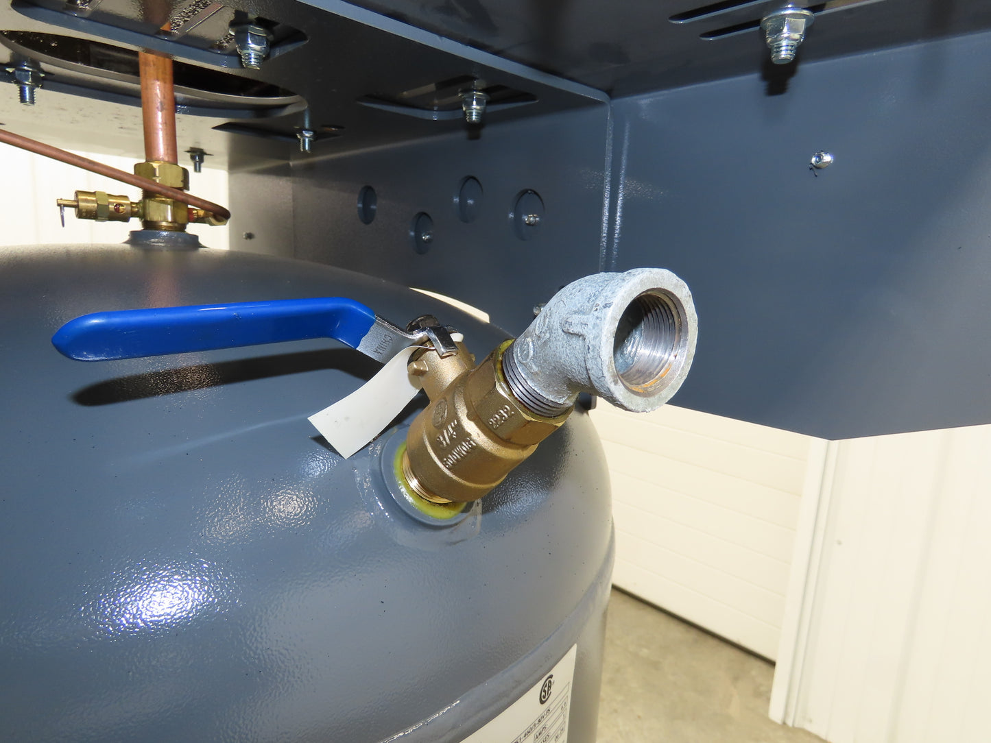 Atlas Copco CR5 Reciprocating Air Compressor 17.4CFM 5HP 460V 3Ph 80 Gal