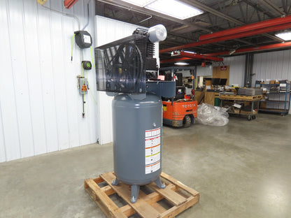 Atlas Copco CR5 Reciprocating Air Compressor 17.4CFM 5HP 460V 3Ph 80 Gal