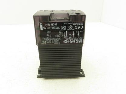Watlow DB20-60F0-0000 Solid State Power Control Din-a-mite 277-600VAC 25A