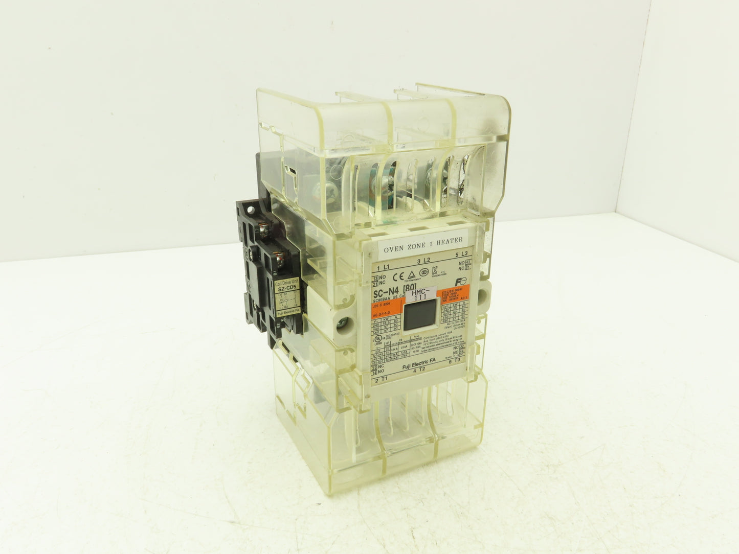 Fuji Electric SC-N4 (80) Contactor Motor Starter 60Hp 80A 600V Coil 24VDC