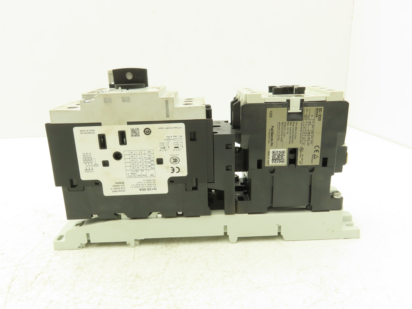 Fuji Electric BM3VSB-050 Combination Starter Manuel/Magnetic 50A 600VAC  38Hp